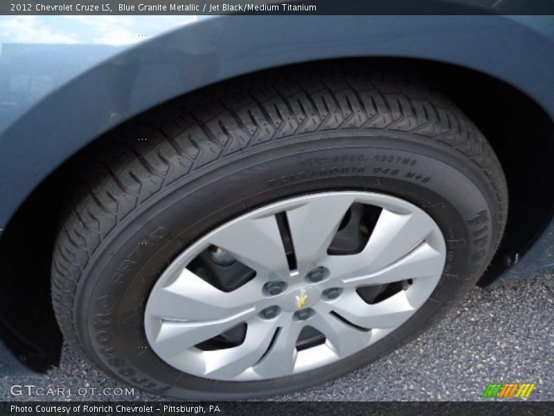 Blue Granite Metallic / Jet Black/Medium Titanium 2012 Chevrolet Cruze LS