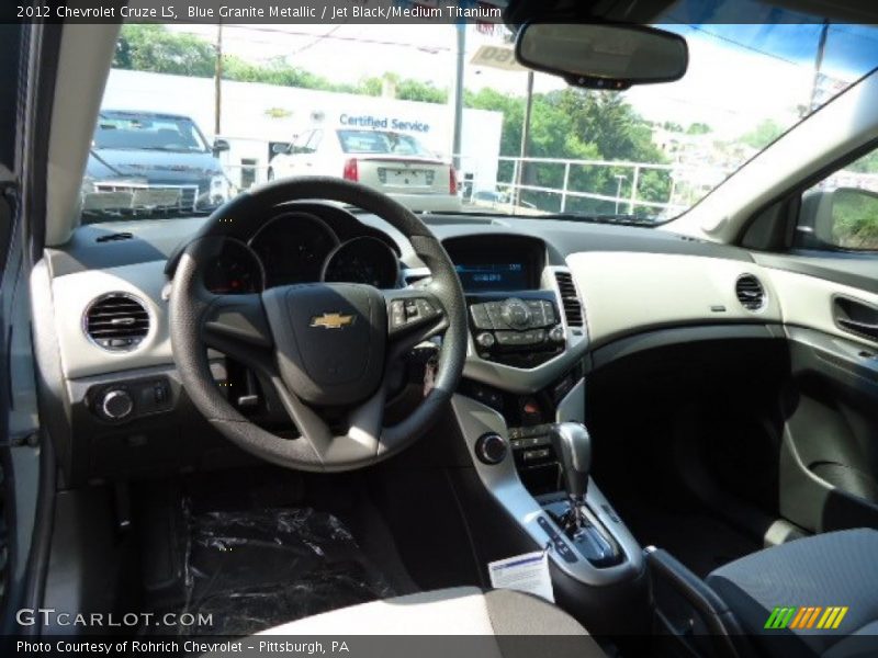 Blue Granite Metallic / Jet Black/Medium Titanium 2012 Chevrolet Cruze LS