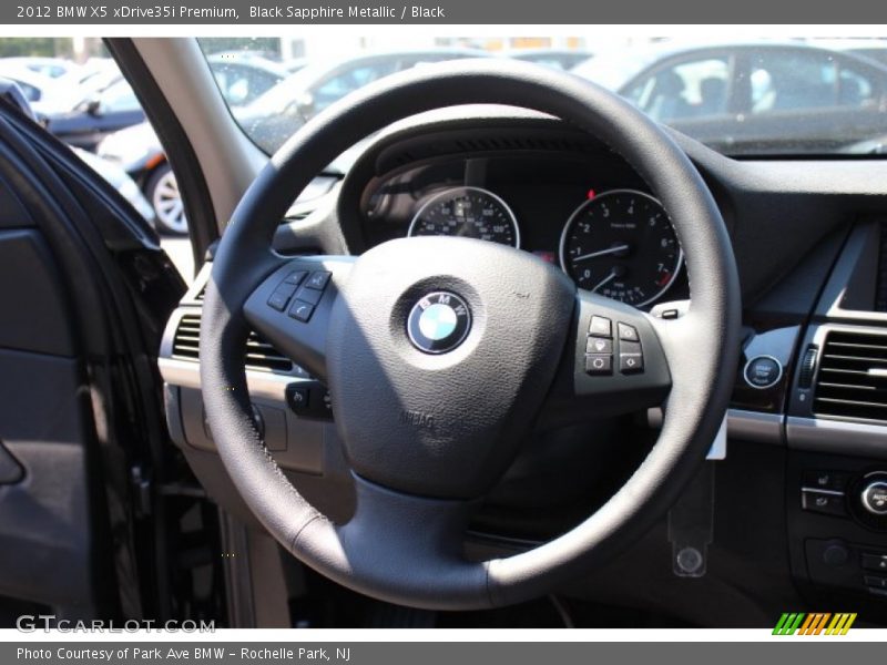 Black Sapphire Metallic / Black 2012 BMW X5 xDrive35i Premium
