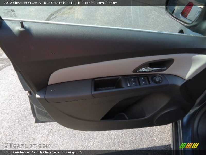 Blue Granite Metallic / Jet Black/Medium Titanium 2012 Chevrolet Cruze LS