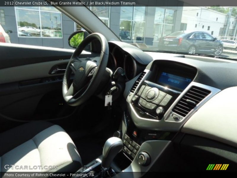 Blue Granite Metallic / Jet Black/Medium Titanium 2012 Chevrolet Cruze LS
