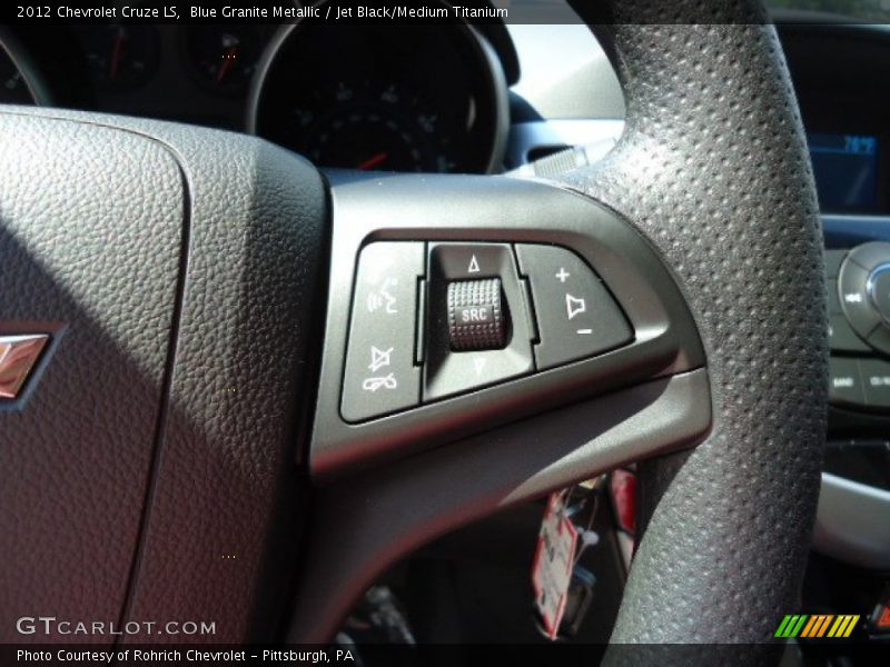 Blue Granite Metallic / Jet Black/Medium Titanium 2012 Chevrolet Cruze LS