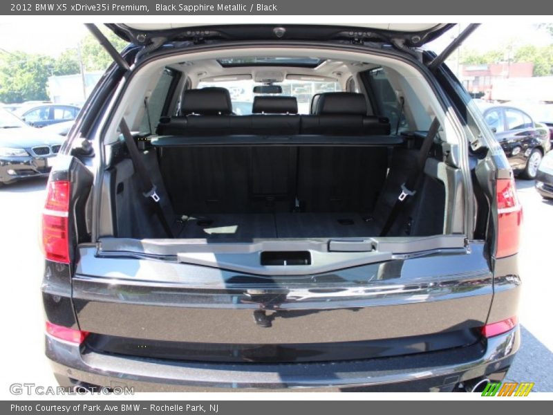 Black Sapphire Metallic / Black 2012 BMW X5 xDrive35i Premium