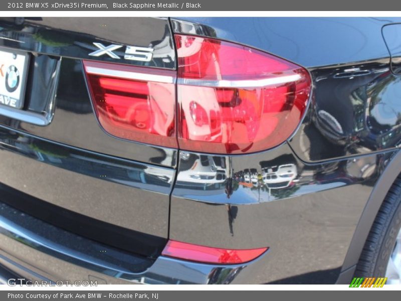 Black Sapphire Metallic / Black 2012 BMW X5 xDrive35i Premium