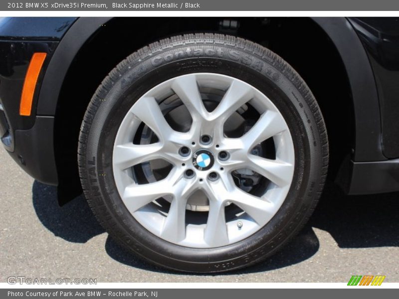 Black Sapphire Metallic / Black 2012 BMW X5 xDrive35i Premium