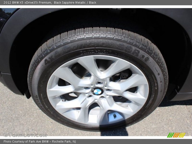 Black Sapphire Metallic / Black 2012 BMW X5 xDrive35i Premium