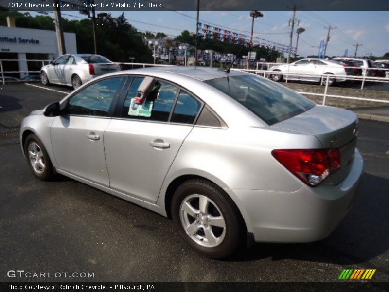 Silver Ice Metallic / Jet Black 2012 Chevrolet Cruze LT
