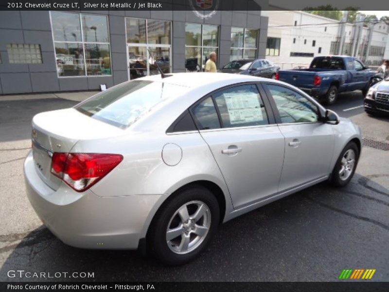 Silver Ice Metallic / Jet Black 2012 Chevrolet Cruze LT