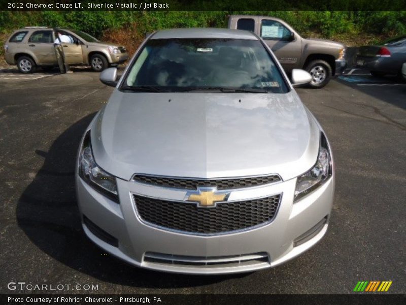 Silver Ice Metallic / Jet Black 2012 Chevrolet Cruze LT
