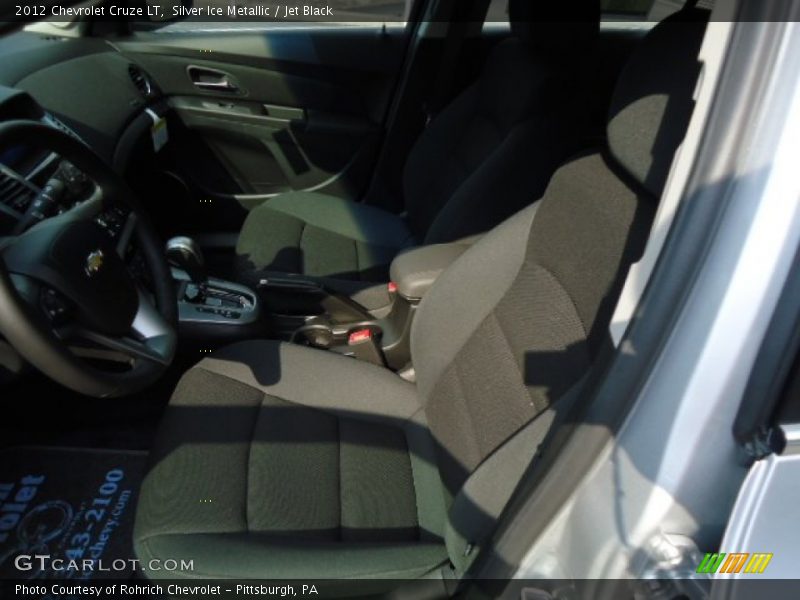 Silver Ice Metallic / Jet Black 2012 Chevrolet Cruze LT