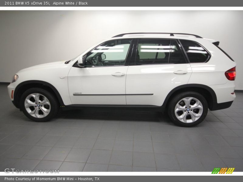 Alpine White / Black 2011 BMW X5 xDrive 35i