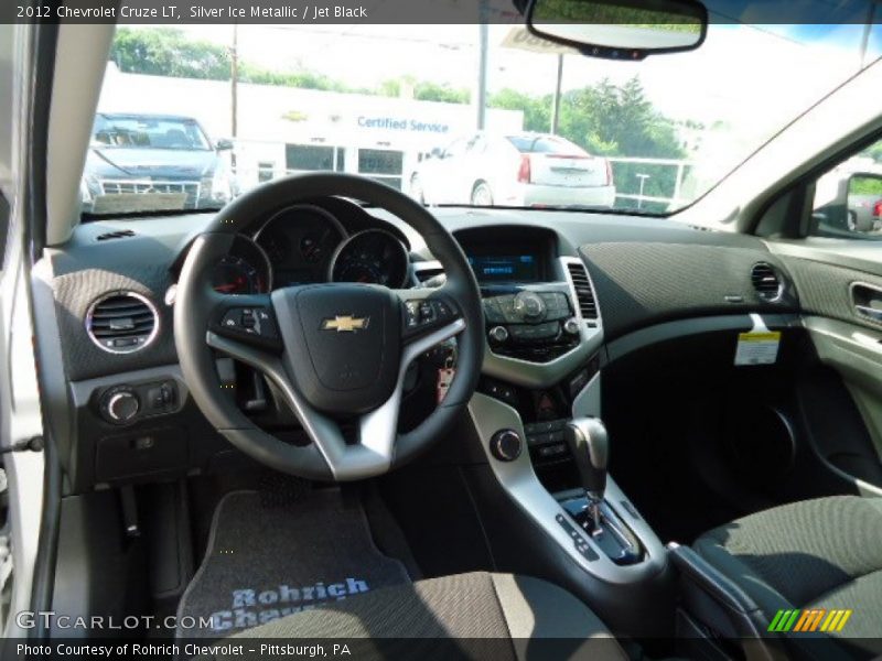 Silver Ice Metallic / Jet Black 2012 Chevrolet Cruze LT