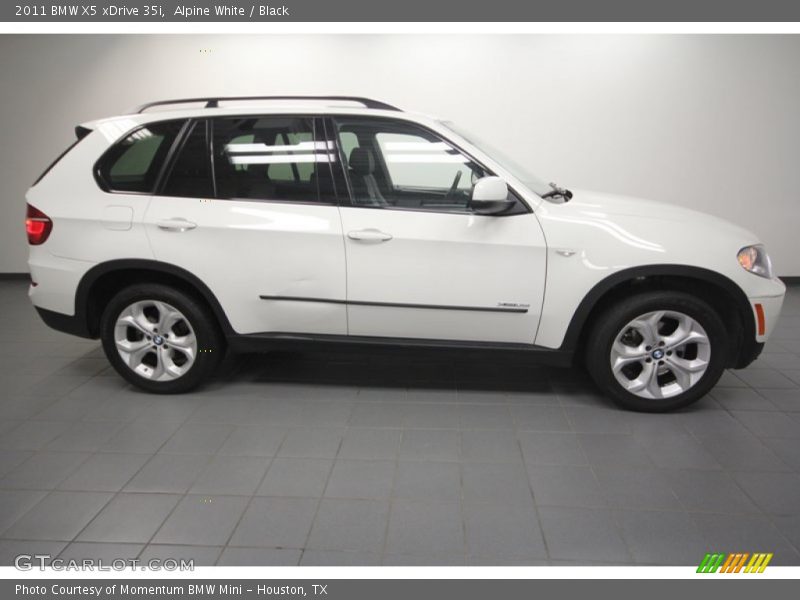 Alpine White / Black 2011 BMW X5 xDrive 35i