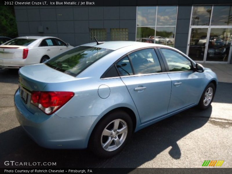 Ice Blue Metallic / Jet Black 2012 Chevrolet Cruze LT