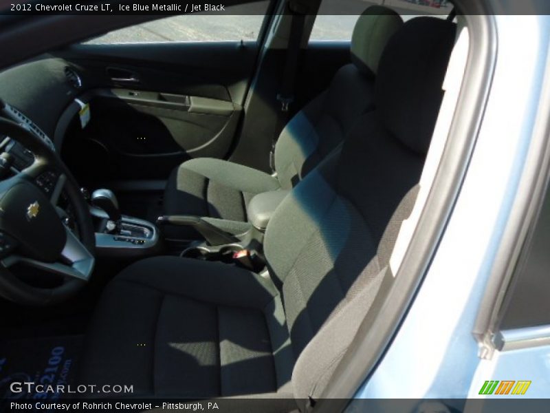 Ice Blue Metallic / Jet Black 2012 Chevrolet Cruze LT