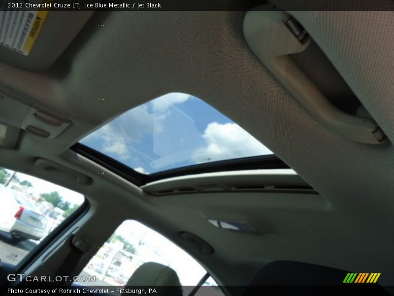 Ice Blue Metallic / Jet Black 2012 Chevrolet Cruze LT