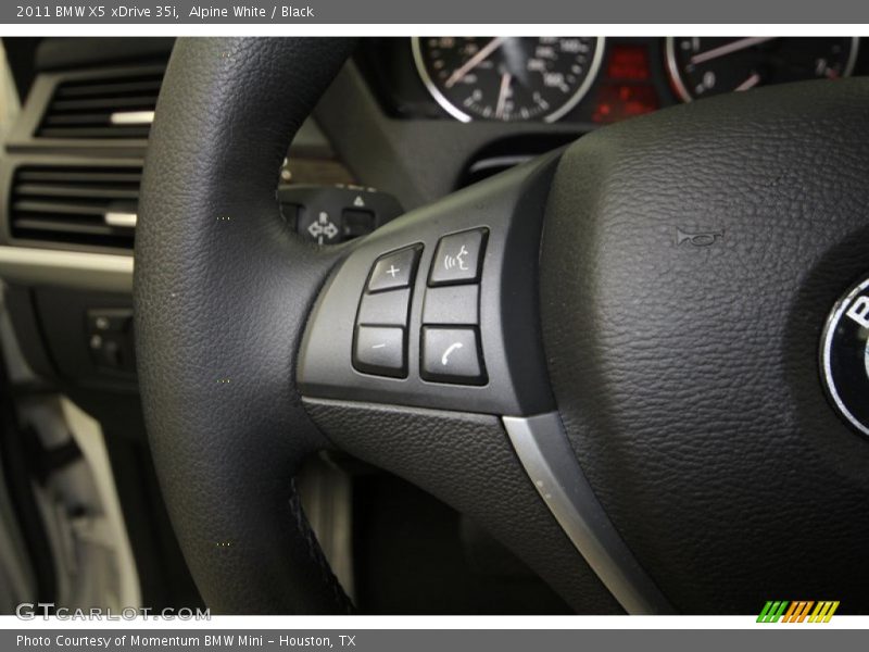 Alpine White / Black 2011 BMW X5 xDrive 35i