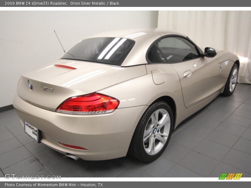 Orion Silver Metallic / Black 2009 BMW Z4 sDrive35i Roadster