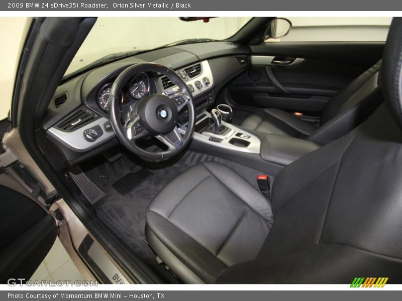 Black Interior - 2009 Z4 sDrive35i Roadster 