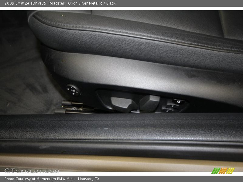 Orion Silver Metallic / Black 2009 BMW Z4 sDrive35i Roadster