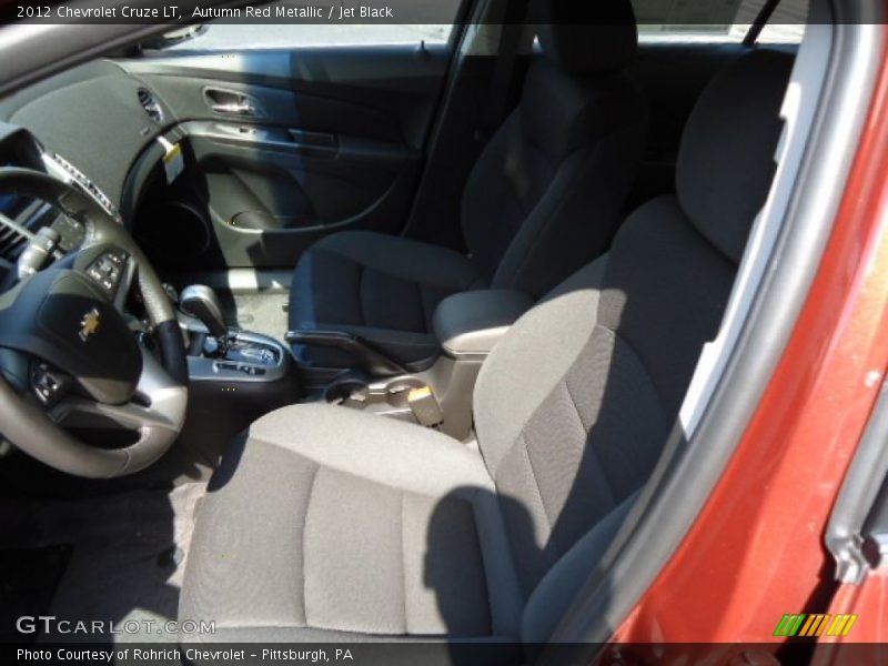 Autumn Red Metallic / Jet Black 2012 Chevrolet Cruze LT