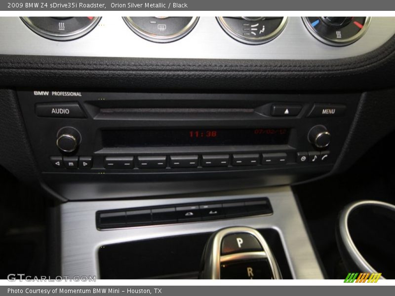 Orion Silver Metallic / Black 2009 BMW Z4 sDrive35i Roadster