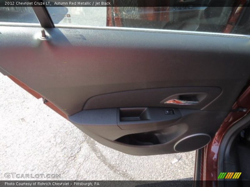 Autumn Red Metallic / Jet Black 2012 Chevrolet Cruze LT