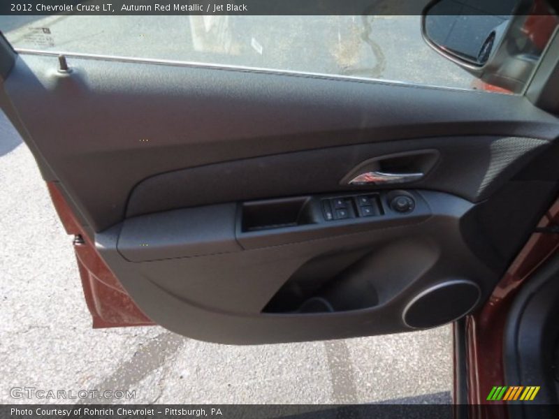Autumn Red Metallic / Jet Black 2012 Chevrolet Cruze LT