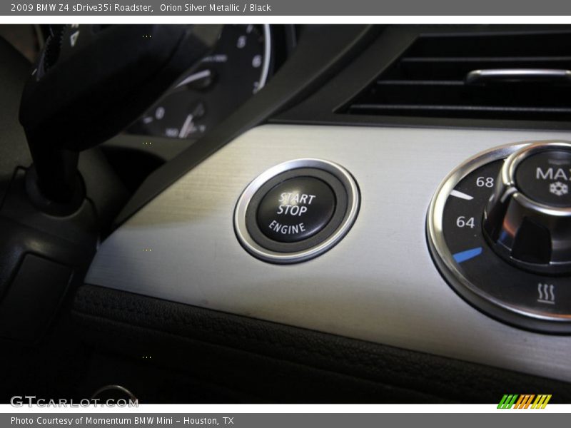 Orion Silver Metallic / Black 2009 BMW Z4 sDrive35i Roadster