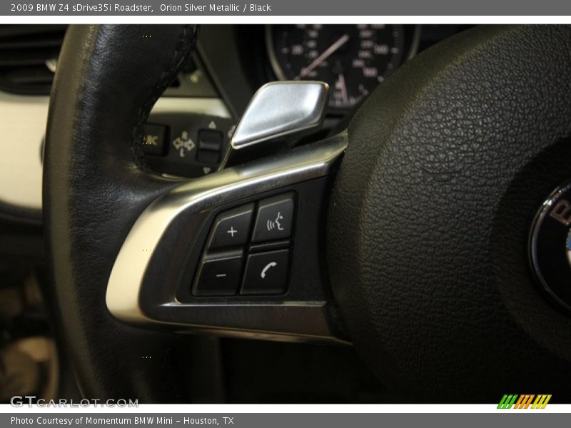 Controls of 2009 Z4 sDrive35i Roadster
