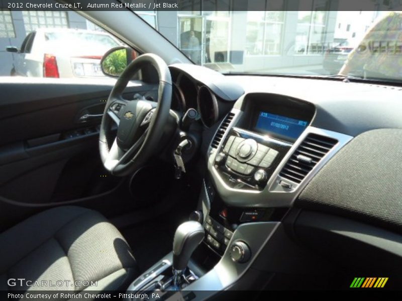 Autumn Red Metallic / Jet Black 2012 Chevrolet Cruze LT