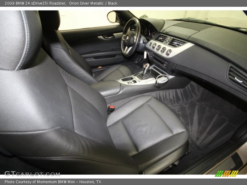 Orion Silver Metallic / Black 2009 BMW Z4 sDrive35i Roadster