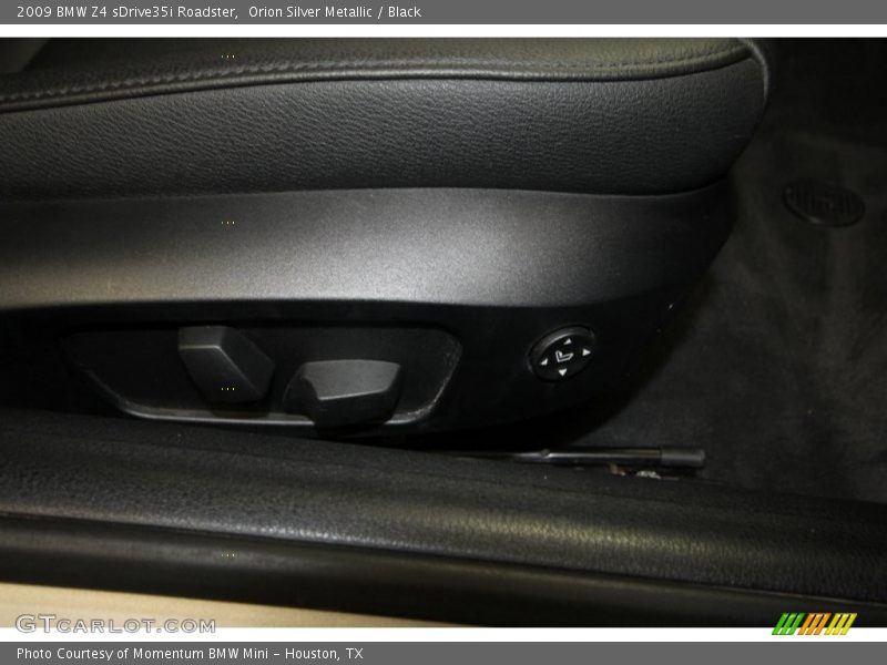 Orion Silver Metallic / Black 2009 BMW Z4 sDrive35i Roadster