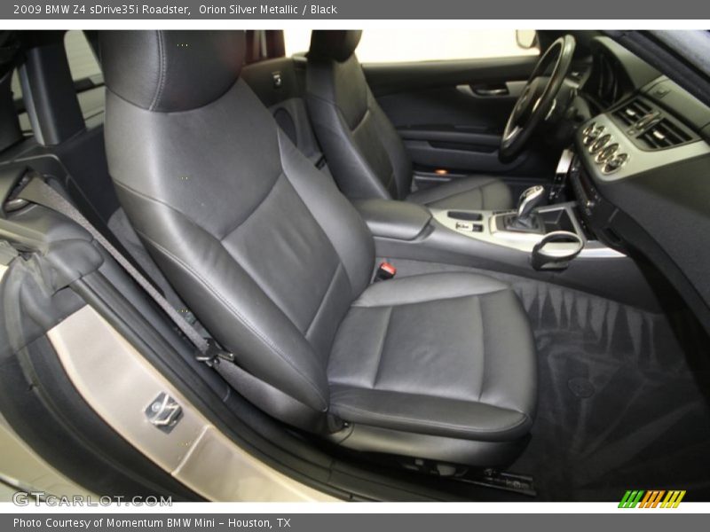 Orion Silver Metallic / Black 2009 BMW Z4 sDrive35i Roadster