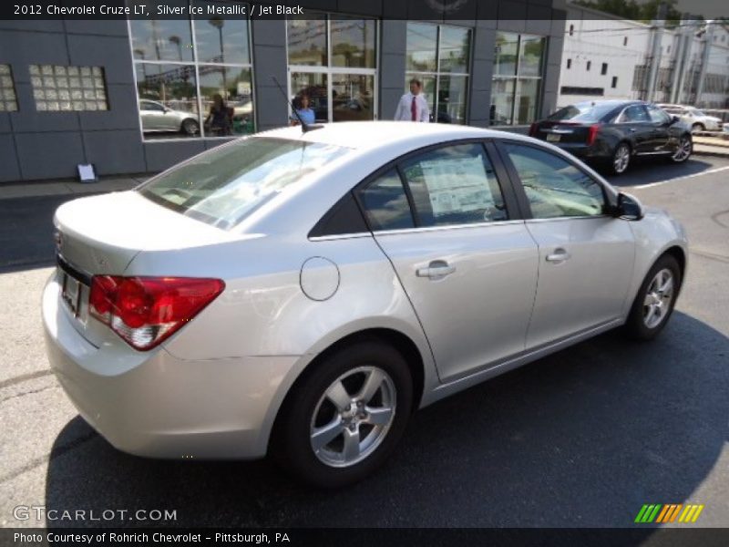Silver Ice Metallic / Jet Black 2012 Chevrolet Cruze LT