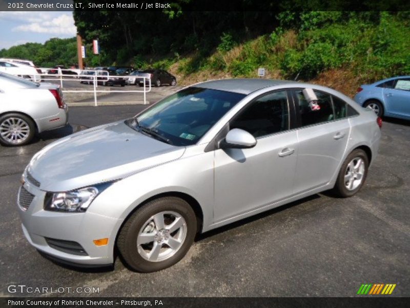 Silver Ice Metallic / Jet Black 2012 Chevrolet Cruze LT