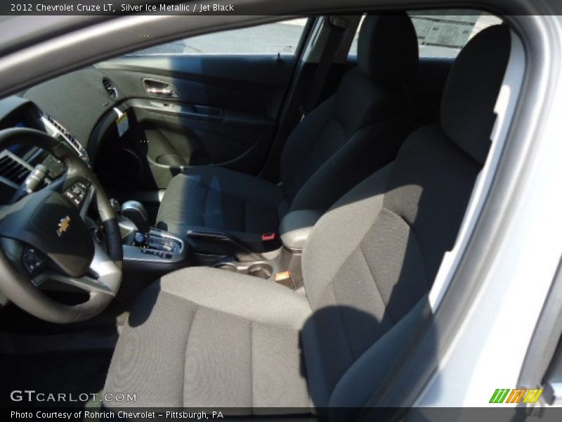 Silver Ice Metallic / Jet Black 2012 Chevrolet Cruze LT