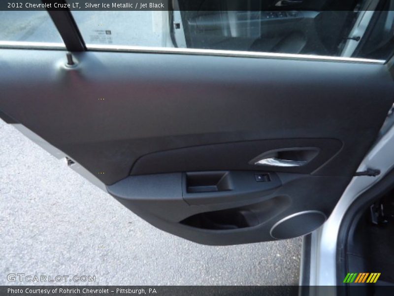 Silver Ice Metallic / Jet Black 2012 Chevrolet Cruze LT