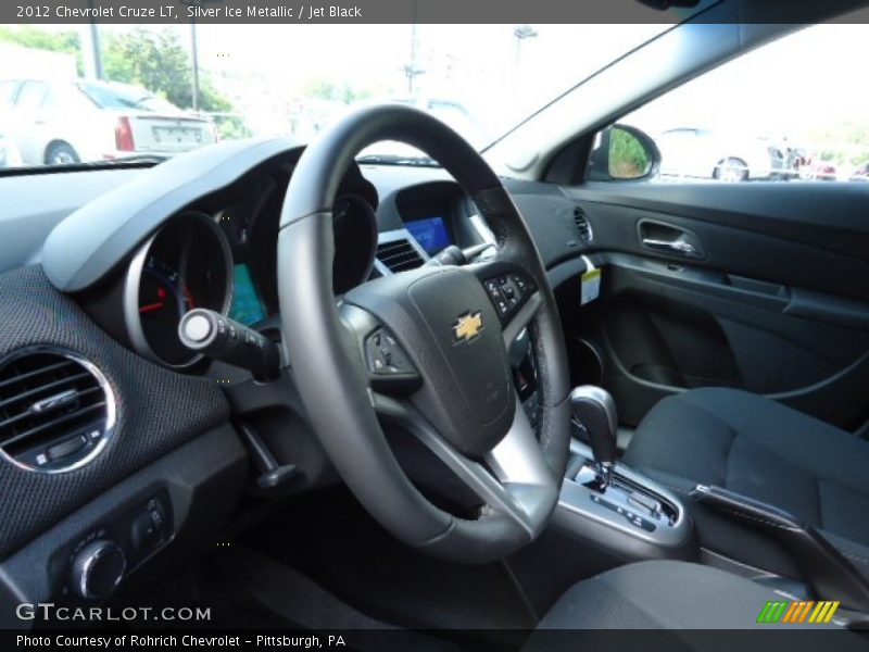 Silver Ice Metallic / Jet Black 2012 Chevrolet Cruze LT