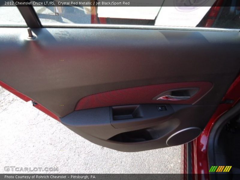 Crystal Red Metallic / Jet Black/Sport Red 2012 Chevrolet Cruze LT/RS
