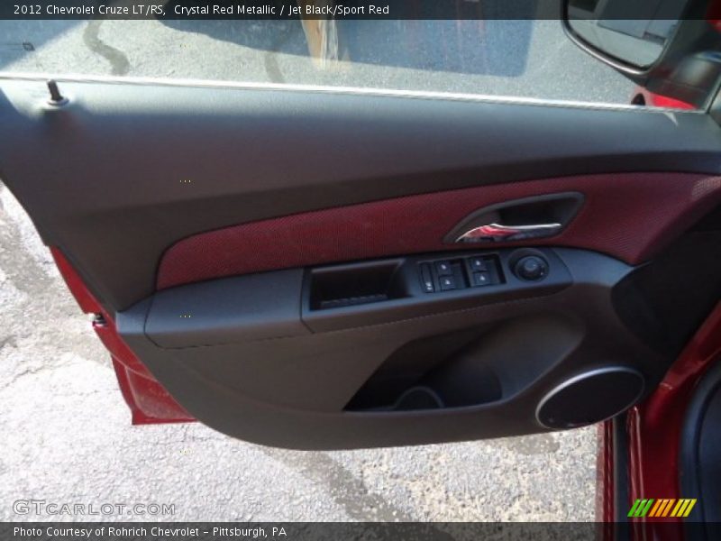 Crystal Red Metallic / Jet Black/Sport Red 2012 Chevrolet Cruze LT/RS