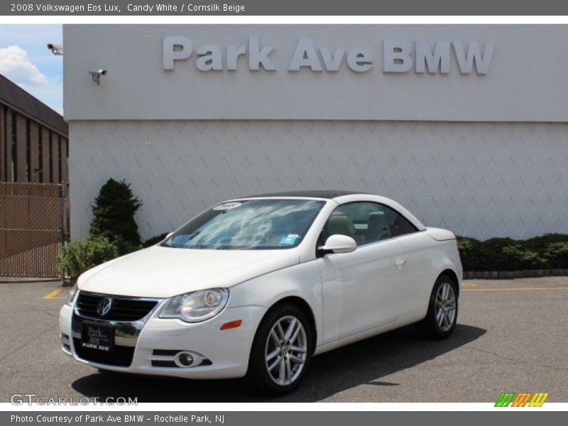 Candy White / Cornsilk Beige 2008 Volkswagen Eos Lux