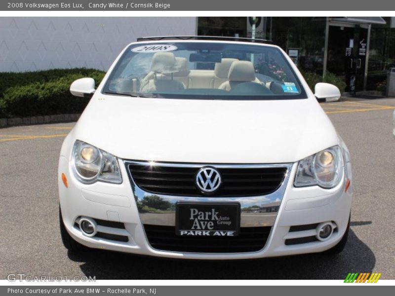 Candy White / Cornsilk Beige 2008 Volkswagen Eos Lux