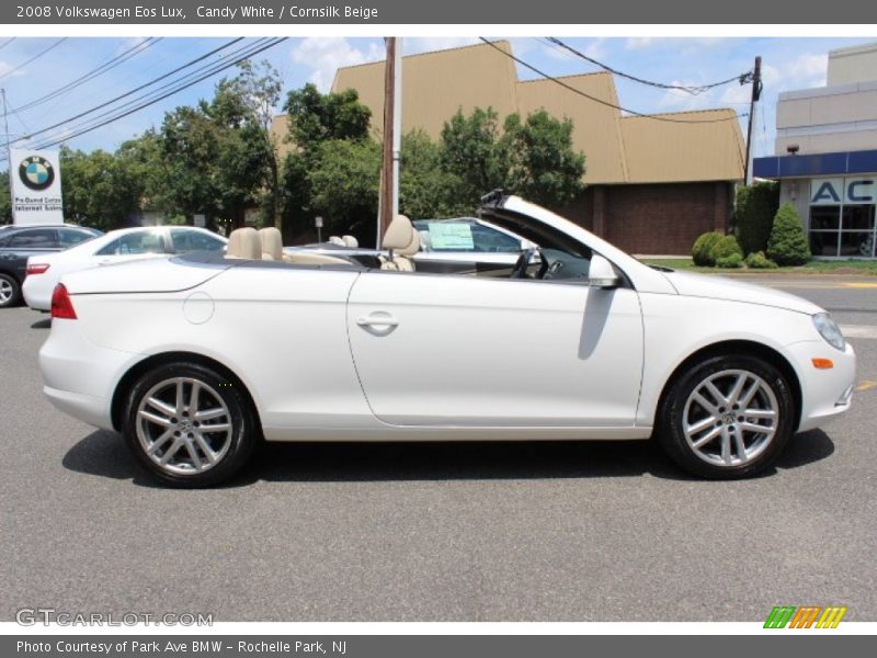 Candy White / Cornsilk Beige 2008 Volkswagen Eos Lux