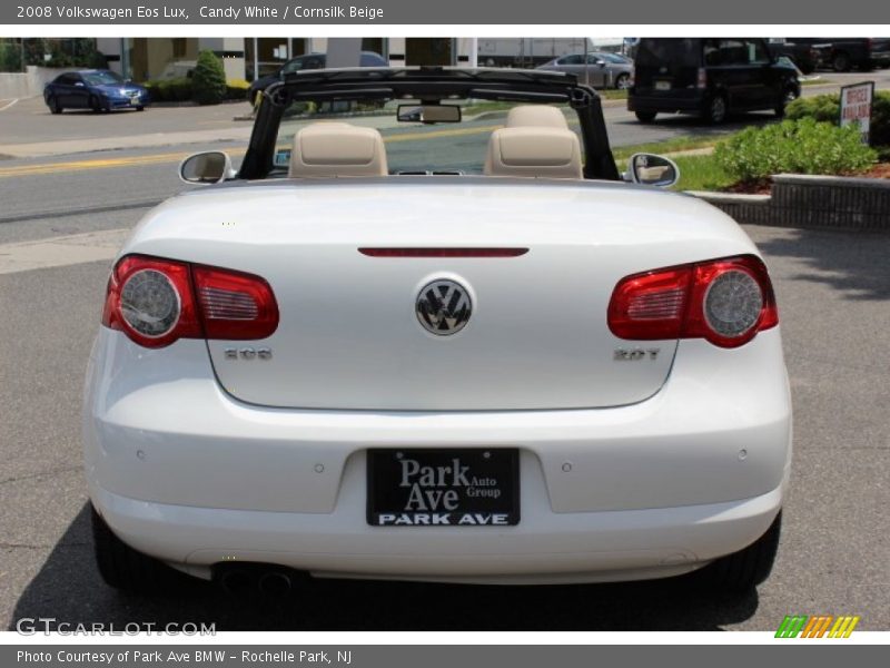Candy White / Cornsilk Beige 2008 Volkswagen Eos Lux