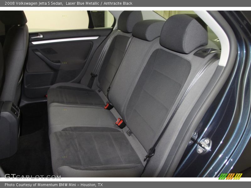 Laser Blue Metallic / Anthracite Black 2008 Volkswagen Jetta S Sedan
