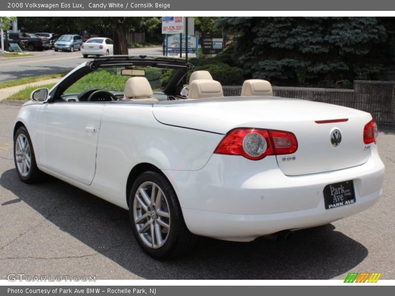 Candy White / Cornsilk Beige 2008 Volkswagen Eos Lux