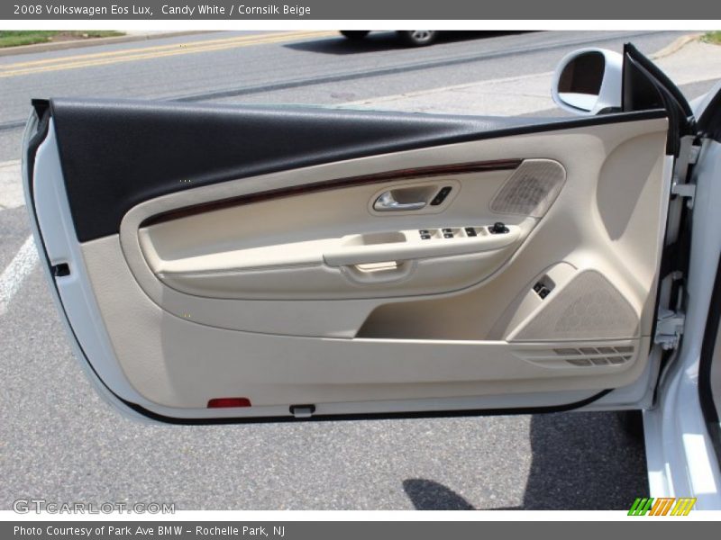 Candy White / Cornsilk Beige 2008 Volkswagen Eos Lux