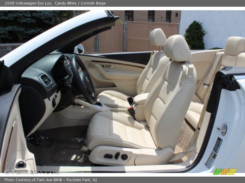 Candy White / Cornsilk Beige 2008 Volkswagen Eos Lux