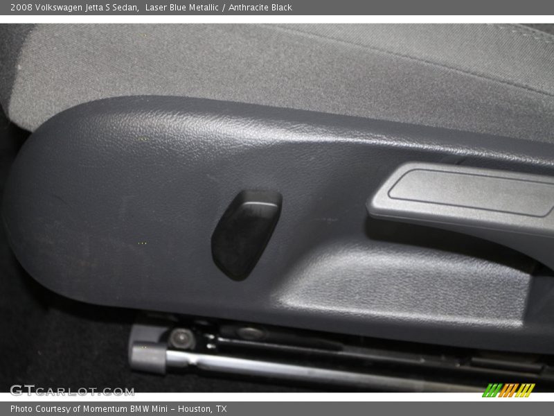 Laser Blue Metallic / Anthracite Black 2008 Volkswagen Jetta S Sedan